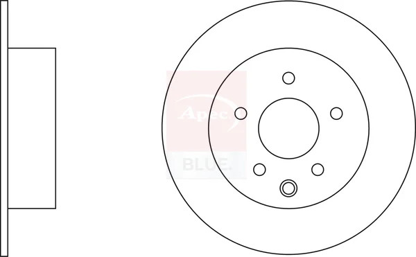 2x Brake Discs Pair Solid fits NISSAN QASHQAI J10 2.0D Rear 07 to 13 292mm Set