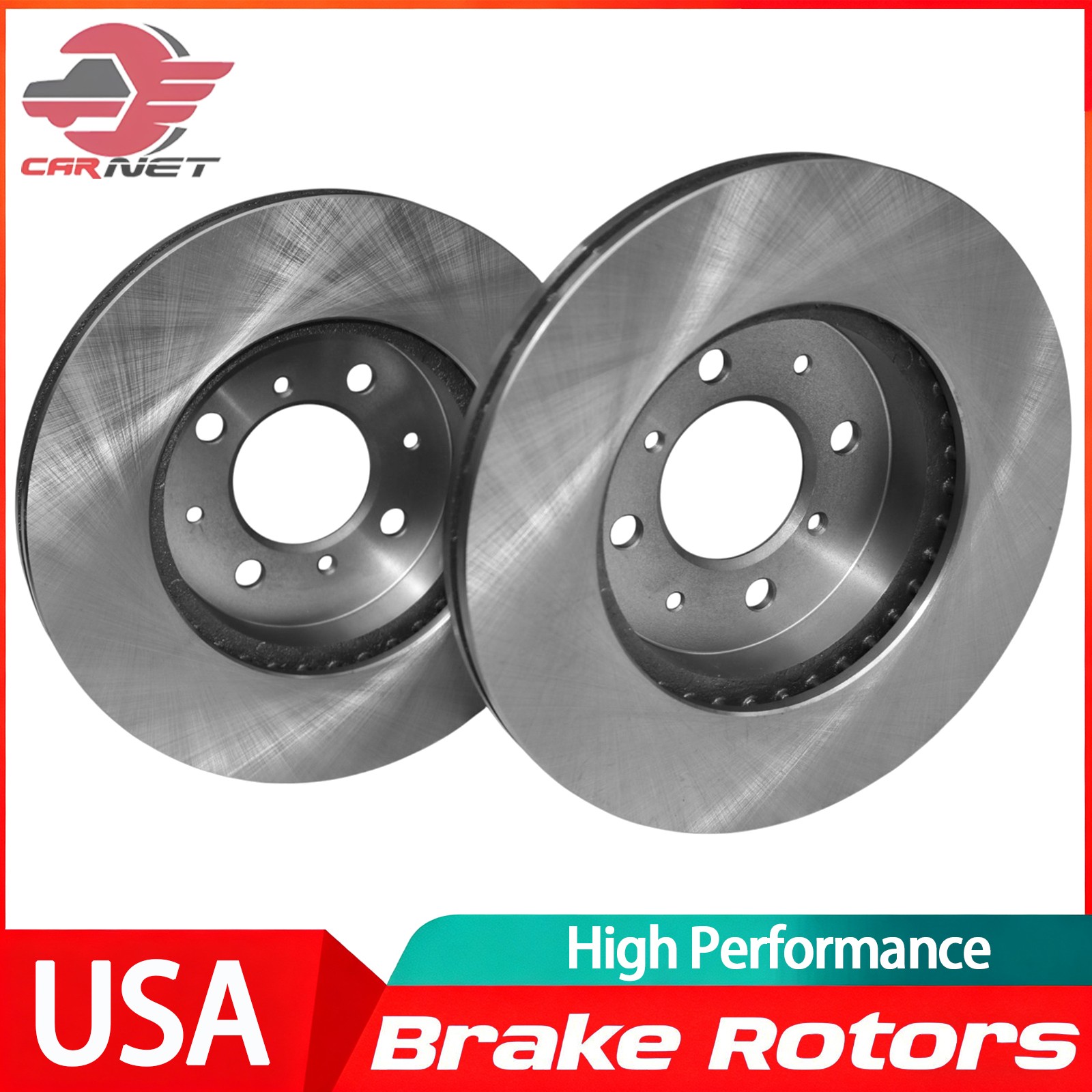 Front Disc Brake Rotor for Honda Civic 90-05 Fit Insight Acura EL 97-05 Integra