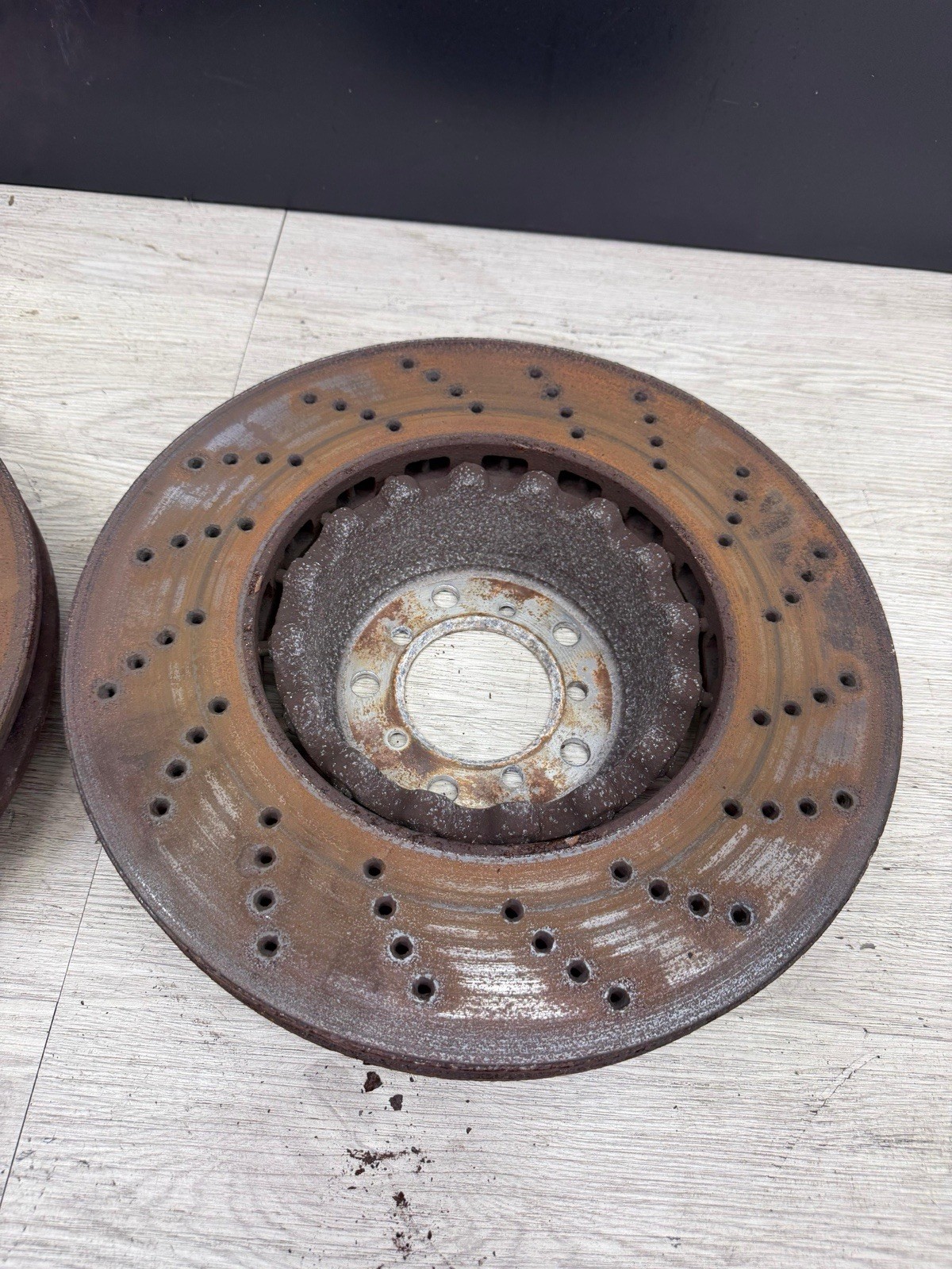 OEM 06-10 BMW E60 E63 E64 M5 M6 FRONT BRAKES DISCS ROTORS
