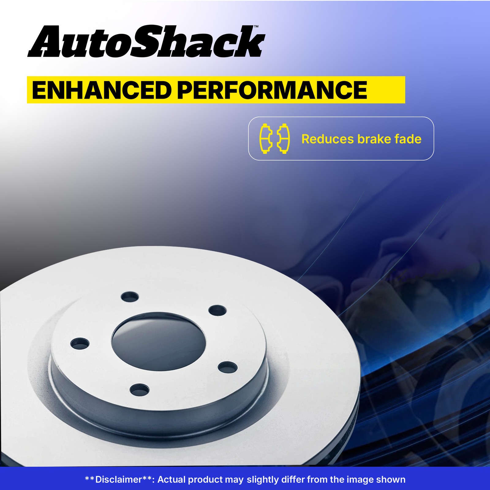 Rear Brake Rotors Pair for Ford, Explorer 2011-2019