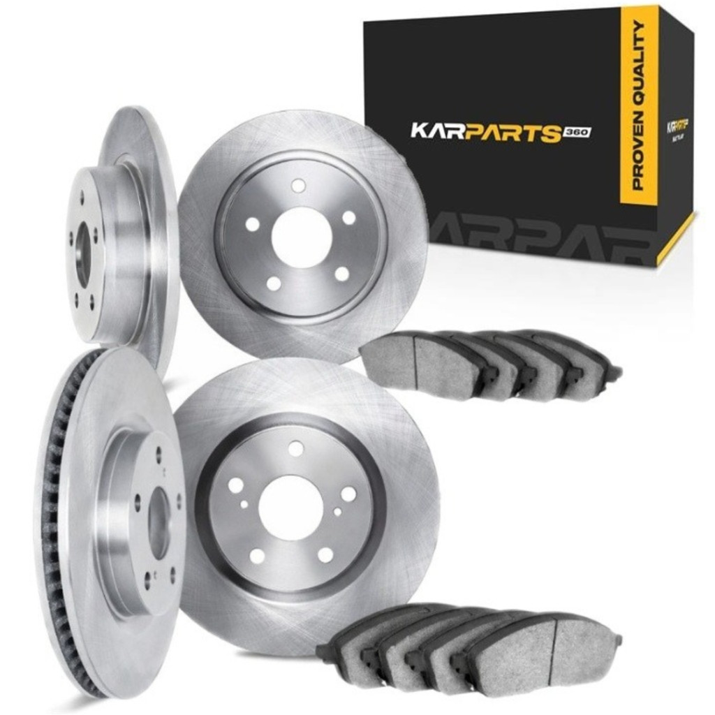 For Volkswagen Jetta 2010 Rotors Front and Rear