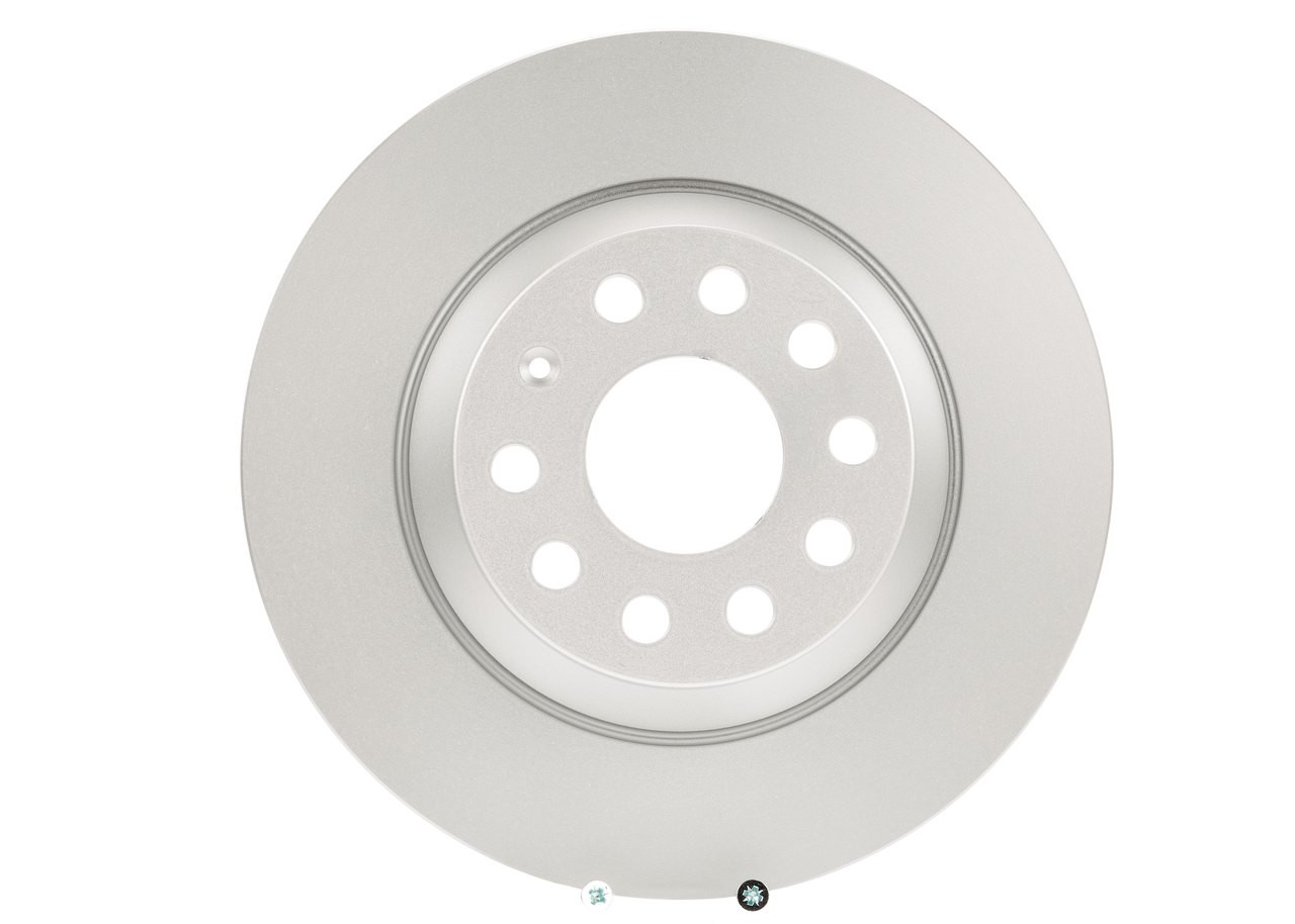 2x Brake Discs Pair Solid fits AUDI Q3 8U, F3B, F3N Rear 1.4 1.5 2.0 2.0D 300mm