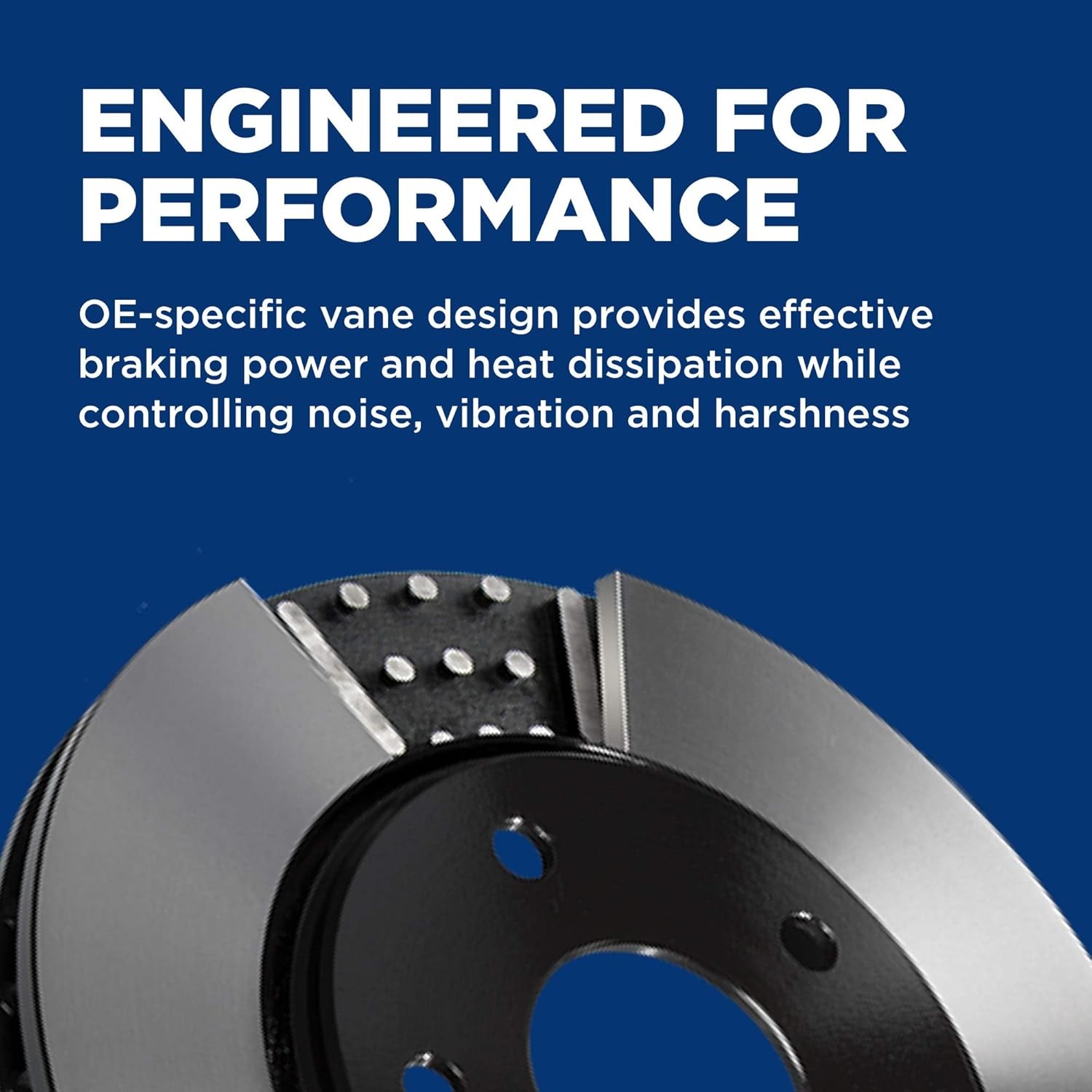 Wagner 2pcs Front E-Coated Disc Brake Rotors Set 316mm For Land Rover Volvo
