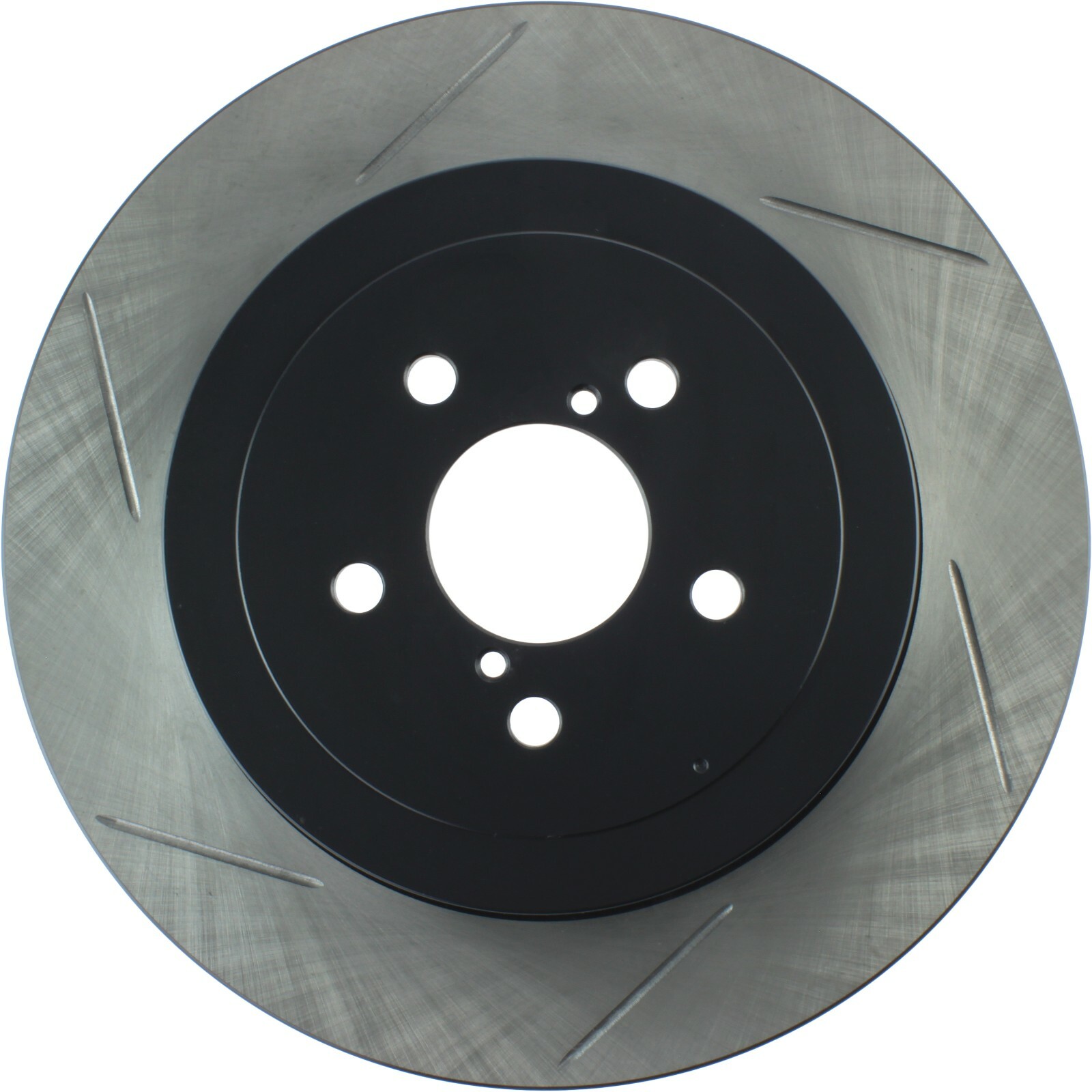 StopTech Sport Slotted 1-Piece Rear Brake Rotor for 2004 Subaru Impreza