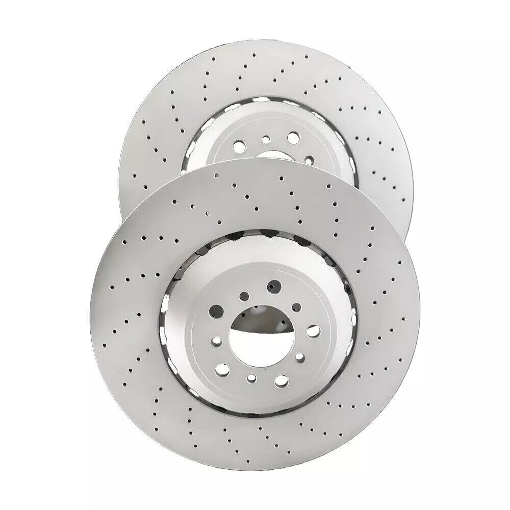 For BMW F06 F10 F12 M5 M6 Front & Rear Vented & Drilled Disc Brake Rotors