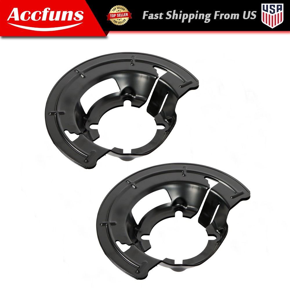 Pair Of Front Brake Dust Shield Backing Plate For Ford F-250/F-350 Super Duty