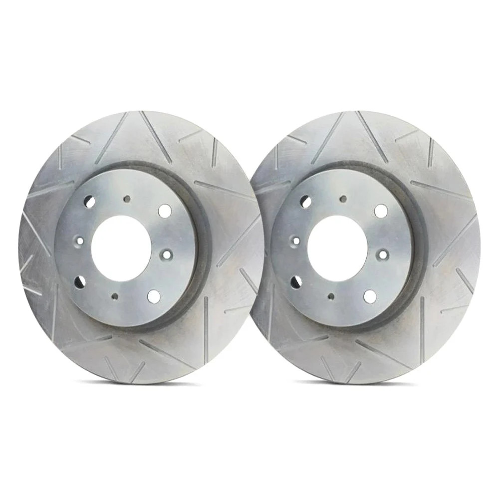 For Ford Torino 73 SP Performance Peak Slotted 1-Piece Front Brake Rotors