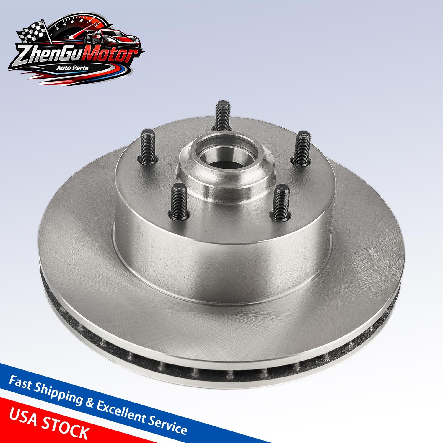 Brake Rotor & Hub Assembly 278.3mm Vented Disc 5 Lug 120.7mm Bolt Pattern Single