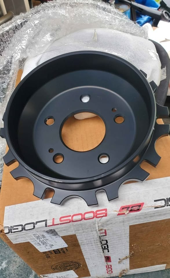 Nissan GTR R35 Boost Logic Rear Brake Hats Pair for Carbon Ceramic Rotors