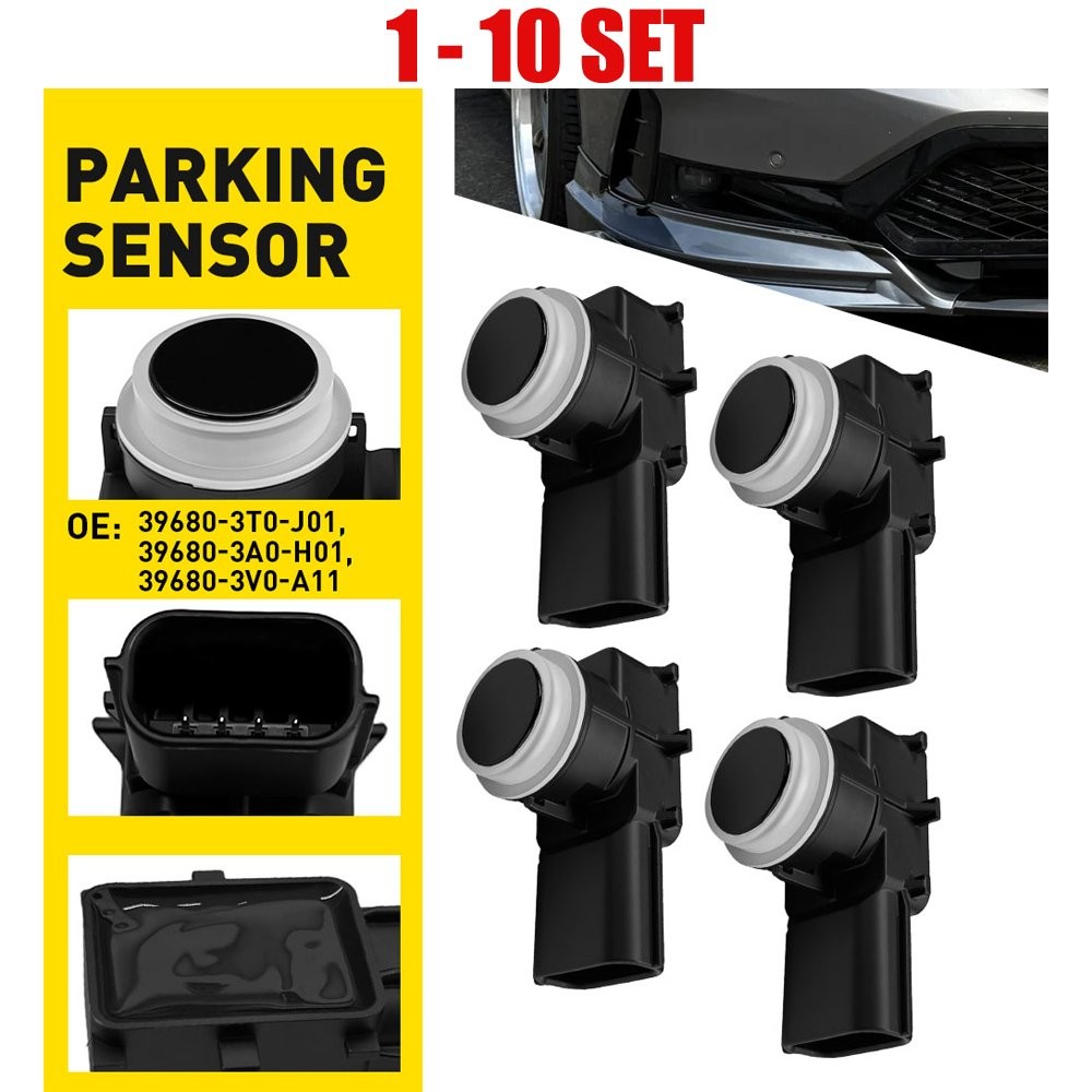 4-40 Fit 2023-2025 Honda CR-V Front Rear PDC Reverse Bumper Parking Sensors 4Pin