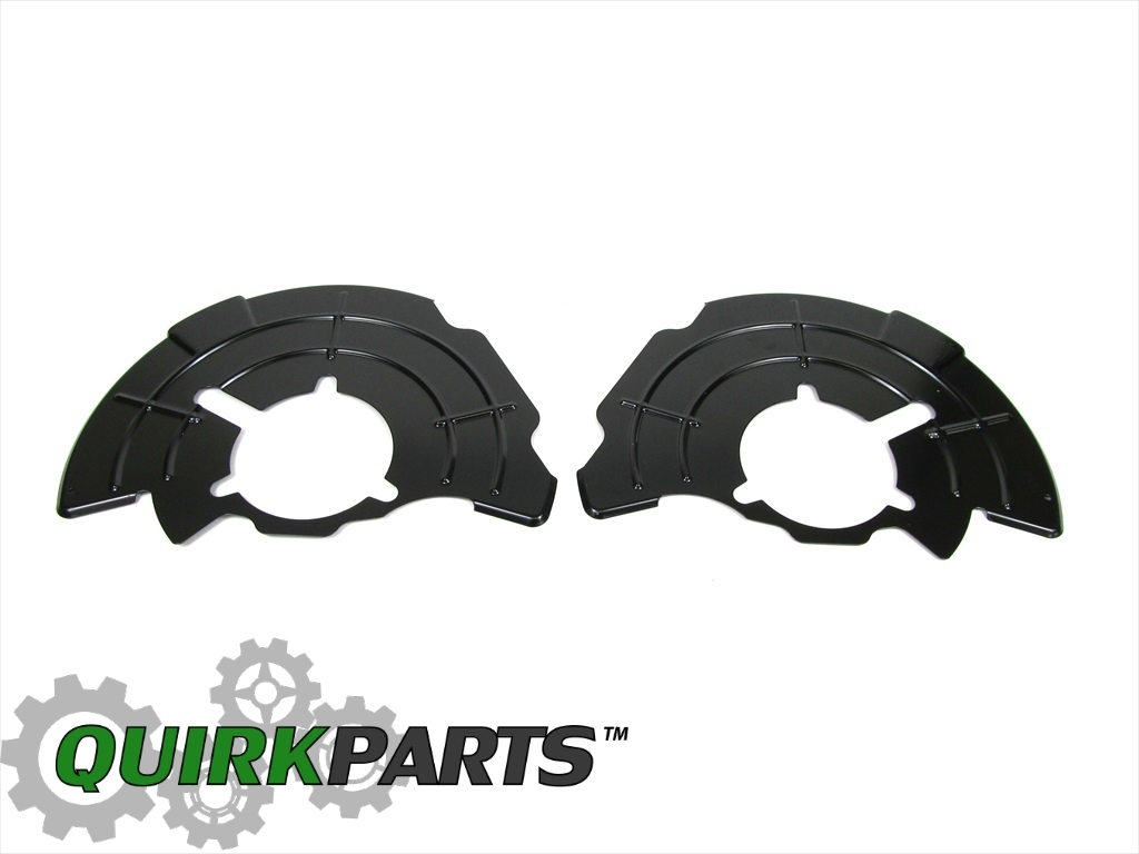 GRAND CHEROKEE COMMANDER FRONT RIGHT & LEFT BRAKE ROTOR SPLASH DUST SHIELD MOPAR