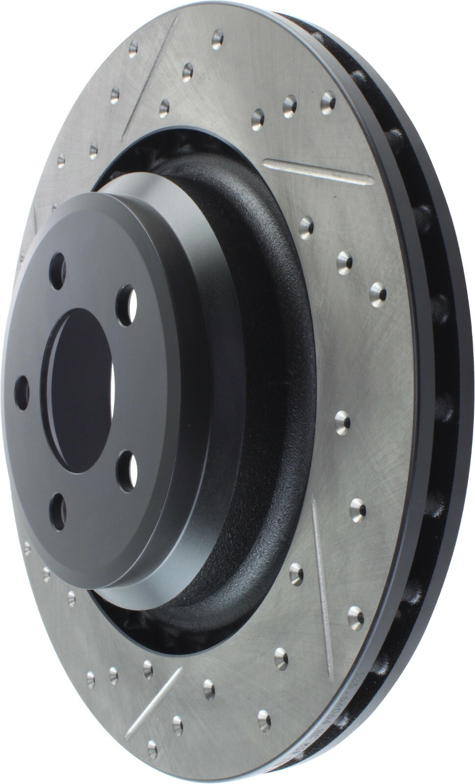 StopTech 127.63064R Drilled & Slotted Rear Brake Rotor for 06-19 Dodge Charger