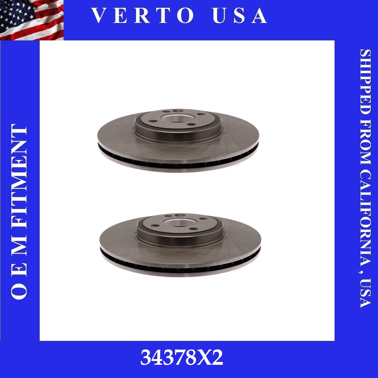294mm Front Brake Rotors For 2006 Mini Cooper JCW Brakes