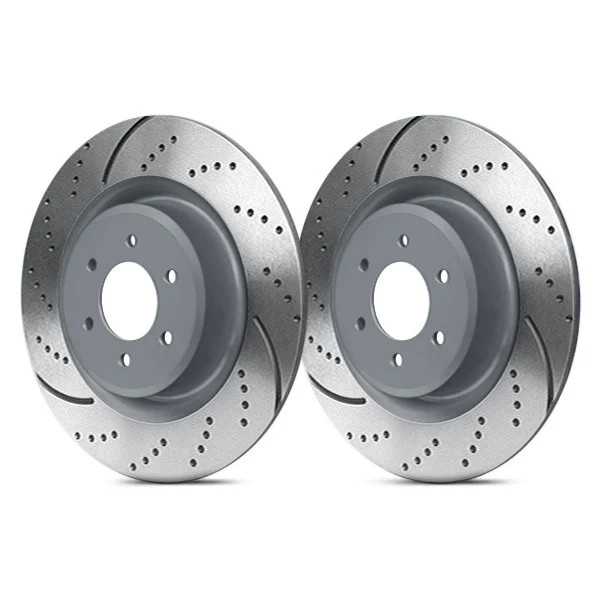 For Chevy Uplander 06-09 Brake Rotors EBC 3GD Series Sport Dimpled & Slotted