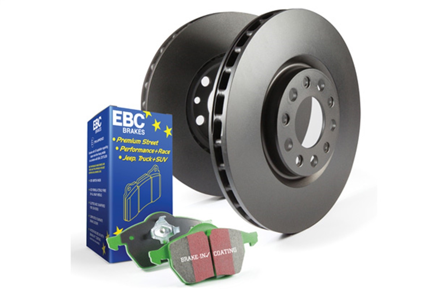 EBC Brakes S11KF1623 S11 Kits Greenstuff 2000 and RK Rotors