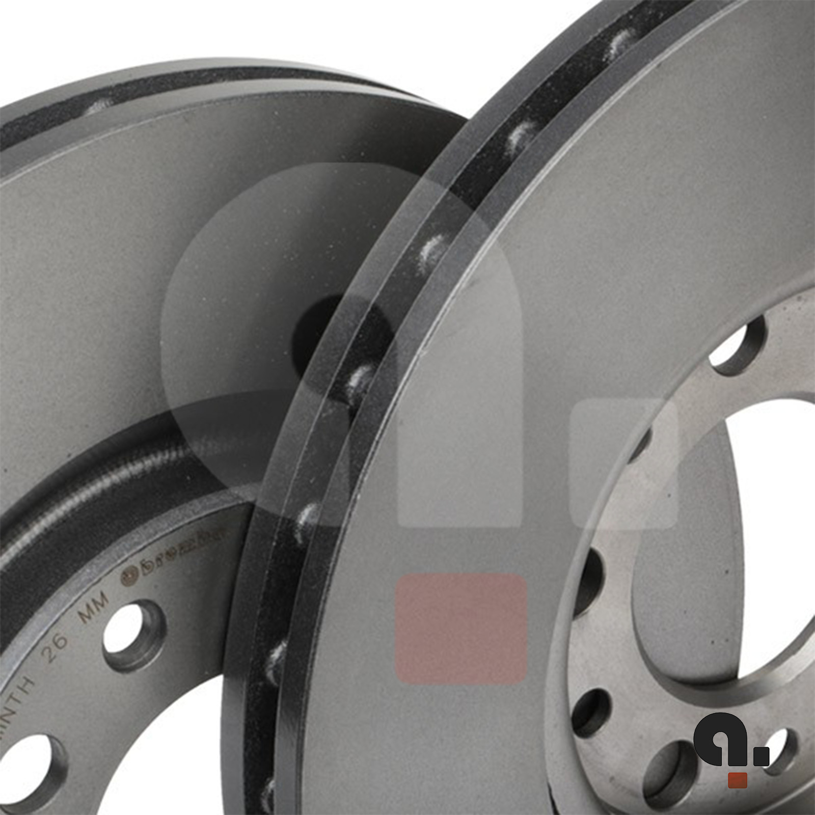 Brembo Front Brake Disc Rotor Ventilated 305mm 28mm for Alfa Romeo Tonale