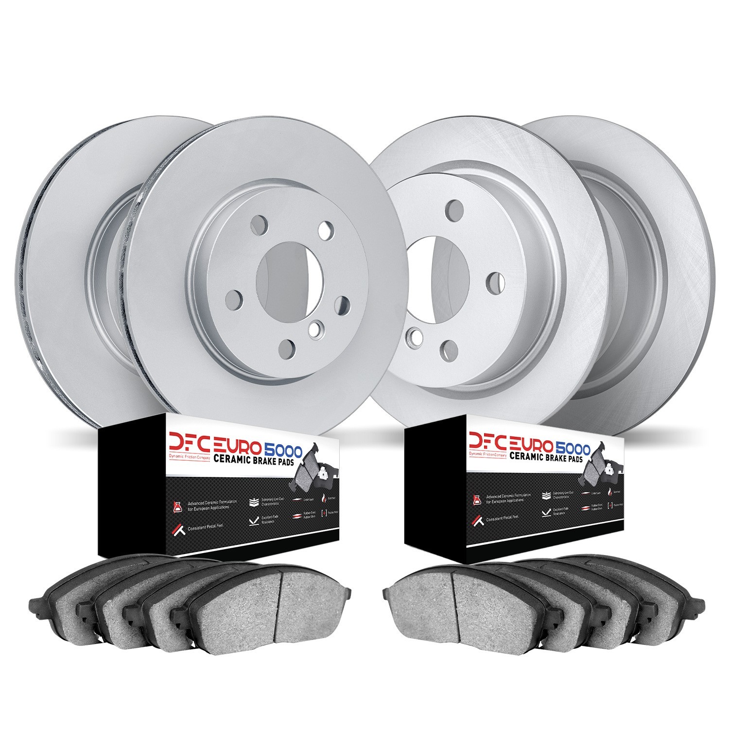 Dynamite Friction Disc Brake Kit for 2018-2022 Volkswagen Tiguan 9604-74000