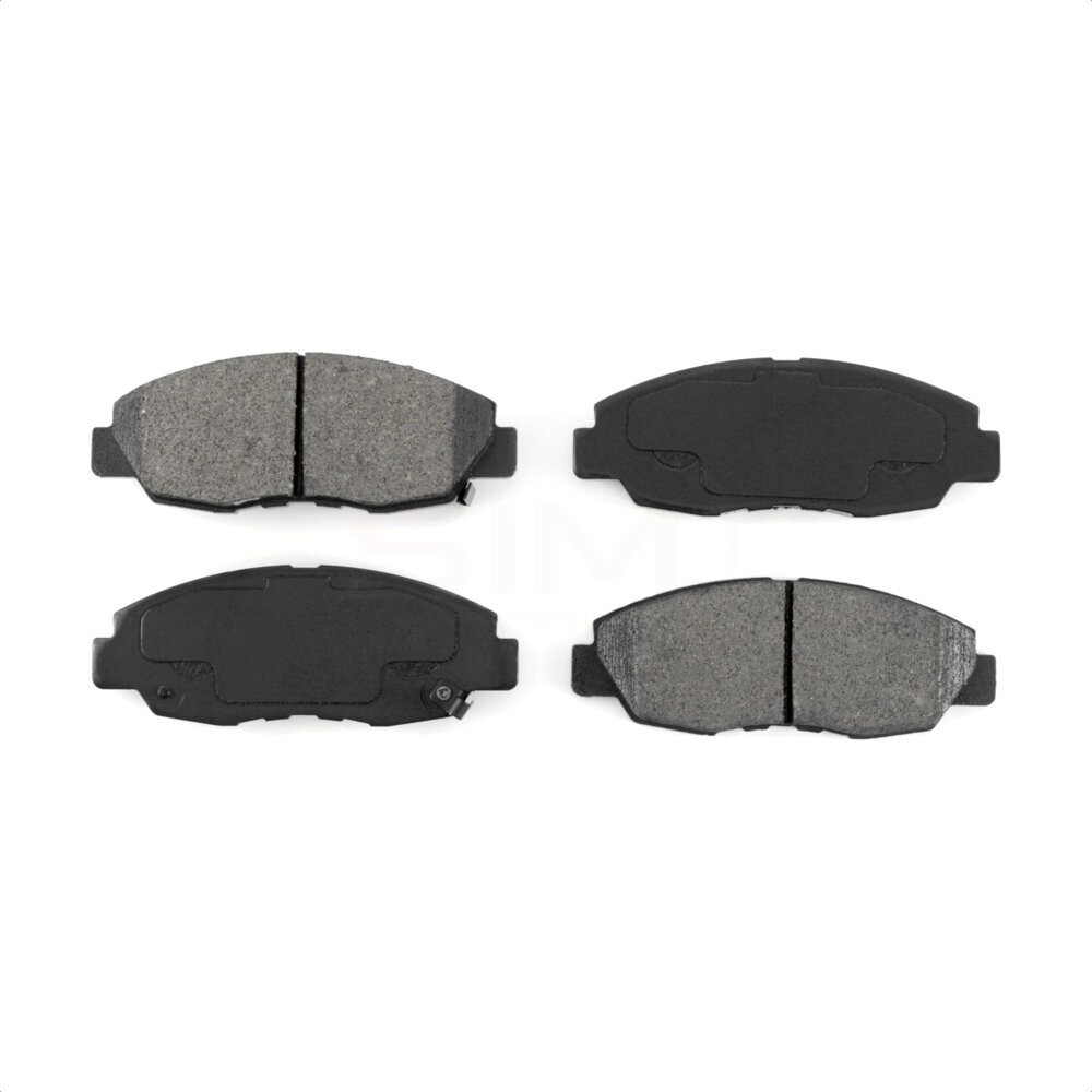 Disc Brake Rotors And Semi-Metallic Pads Front Kit For Honda Civic
