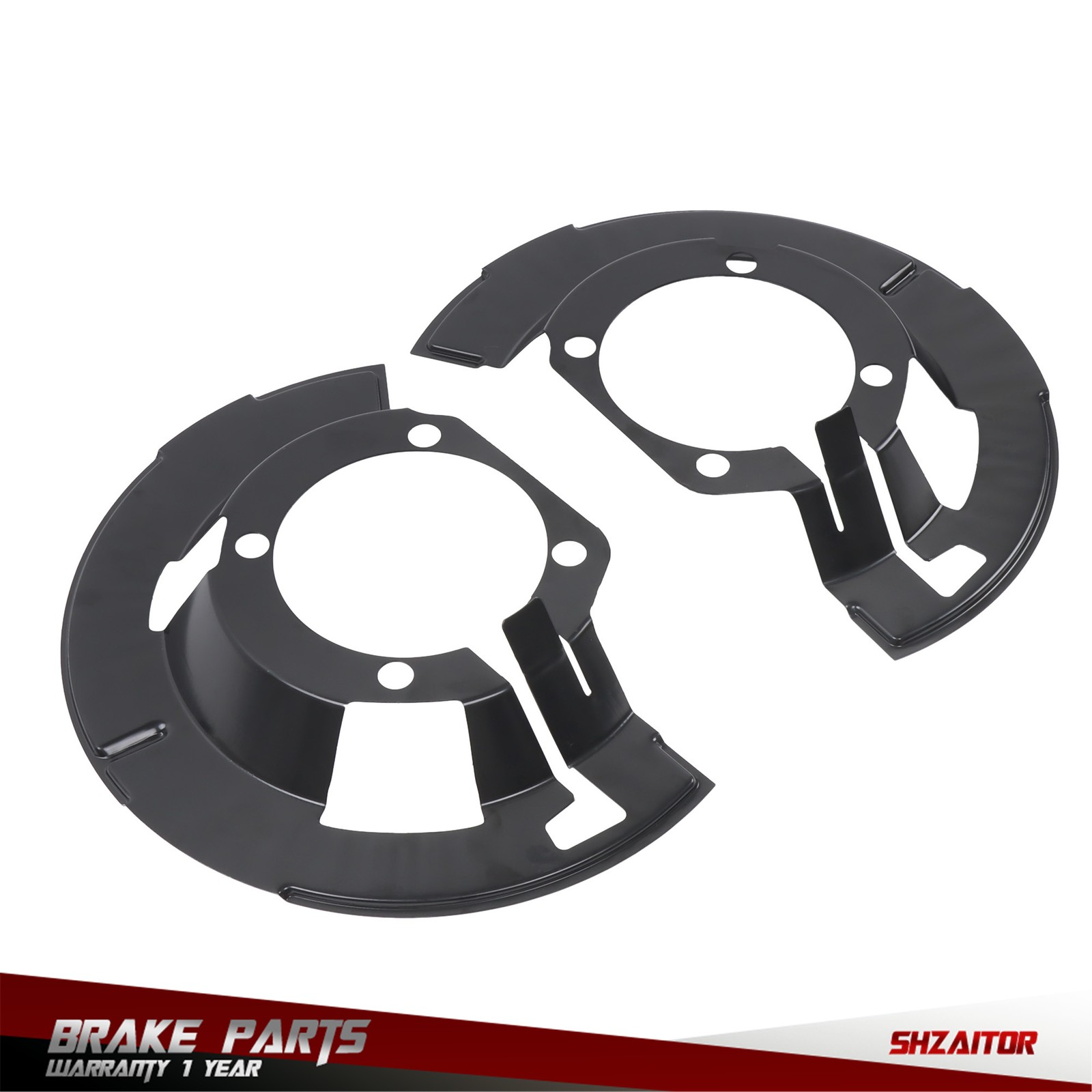 Front LH & RH Brake Dust Shield for Dodge Ram 1500 2500 3500 05015128AA