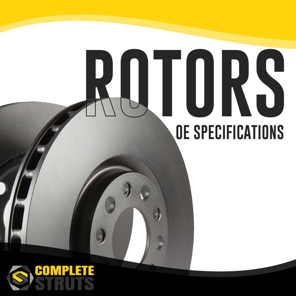 Front Brake Rotors & Ceramic Pads Kit for Ford Explorer 1995-2001 5 Lug 286mm