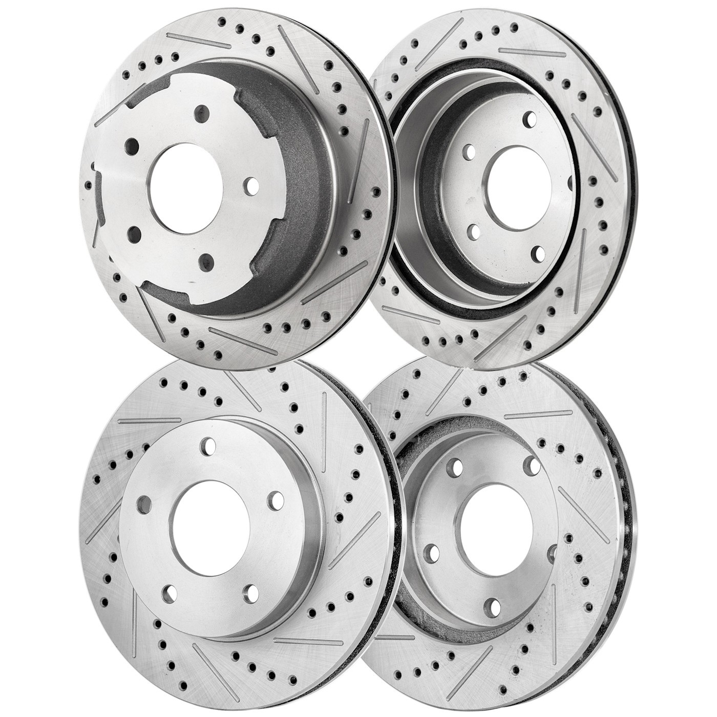 Front & Rear Brake Disc Rotors for GMC Jimmy Sonoma 2004