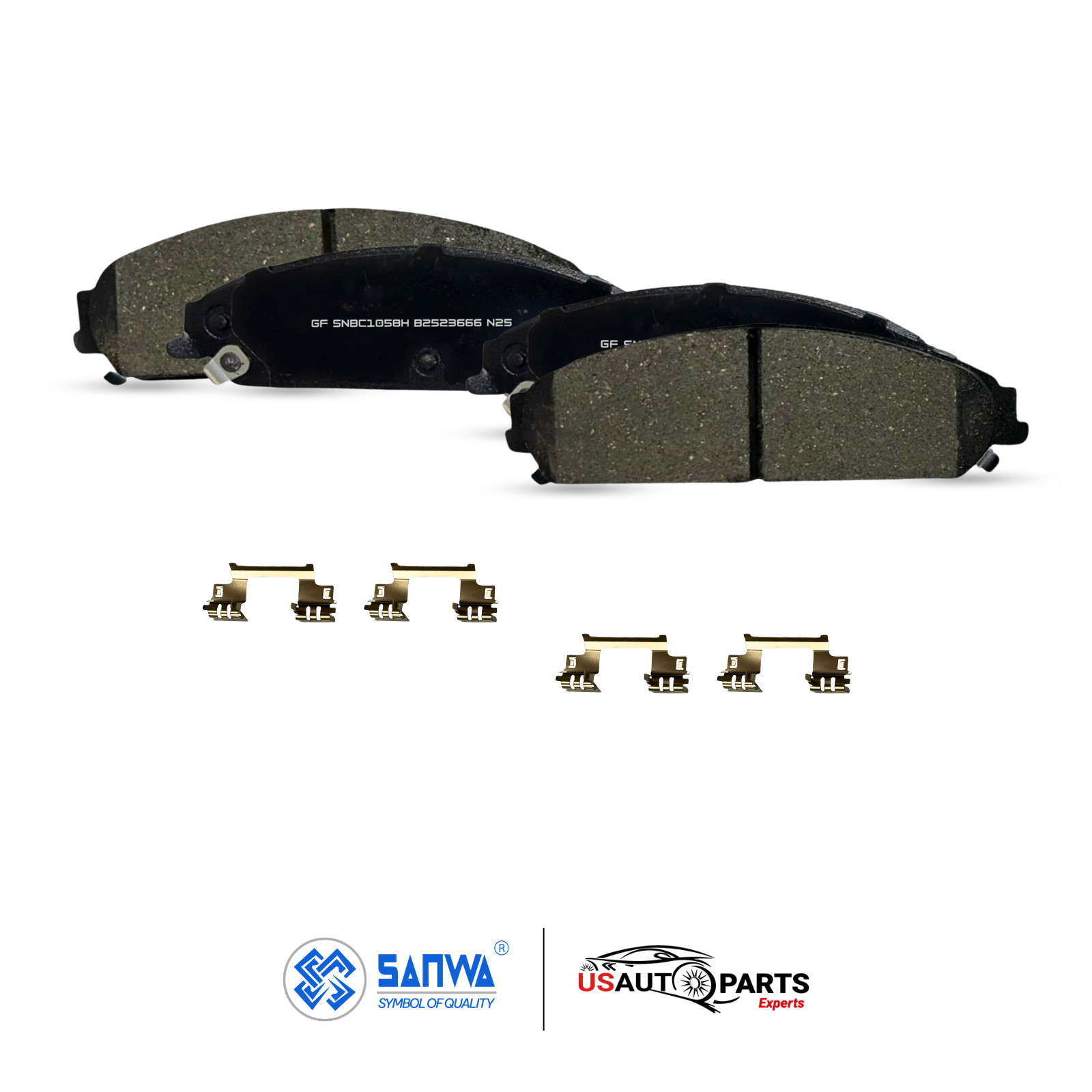 FRONT BRAKE ROTOR VENTED GEOMET COATED &CERAMIC PAD KIT 345mm FOR CHRYSLER 05-23