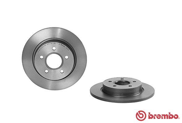 Fits Ford Focus 2010-2020 + Other Models Ruva Rear Brake Discs