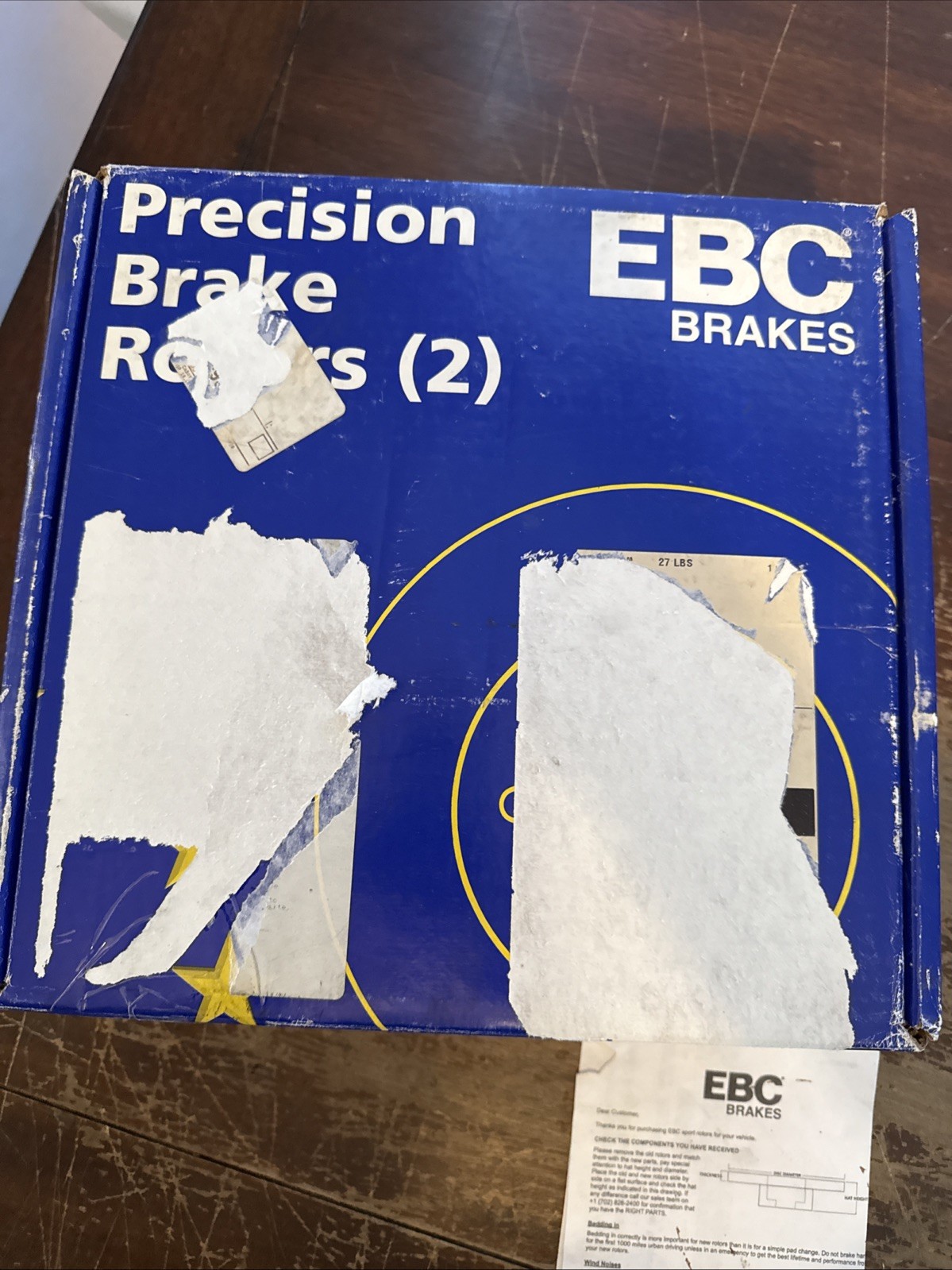 EBC USR197 Brake Rotors In Black 4 Loge 245mm Dia-28mm Height -13m Thick-66.7CH