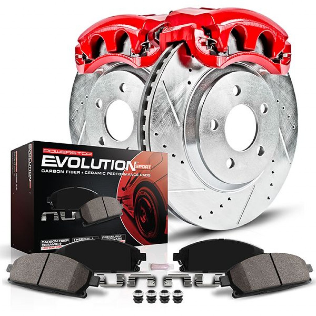 Power Stop Brake Kit For Chevy Tahoe 2008-2019 Front Z23 Evolution Sport
