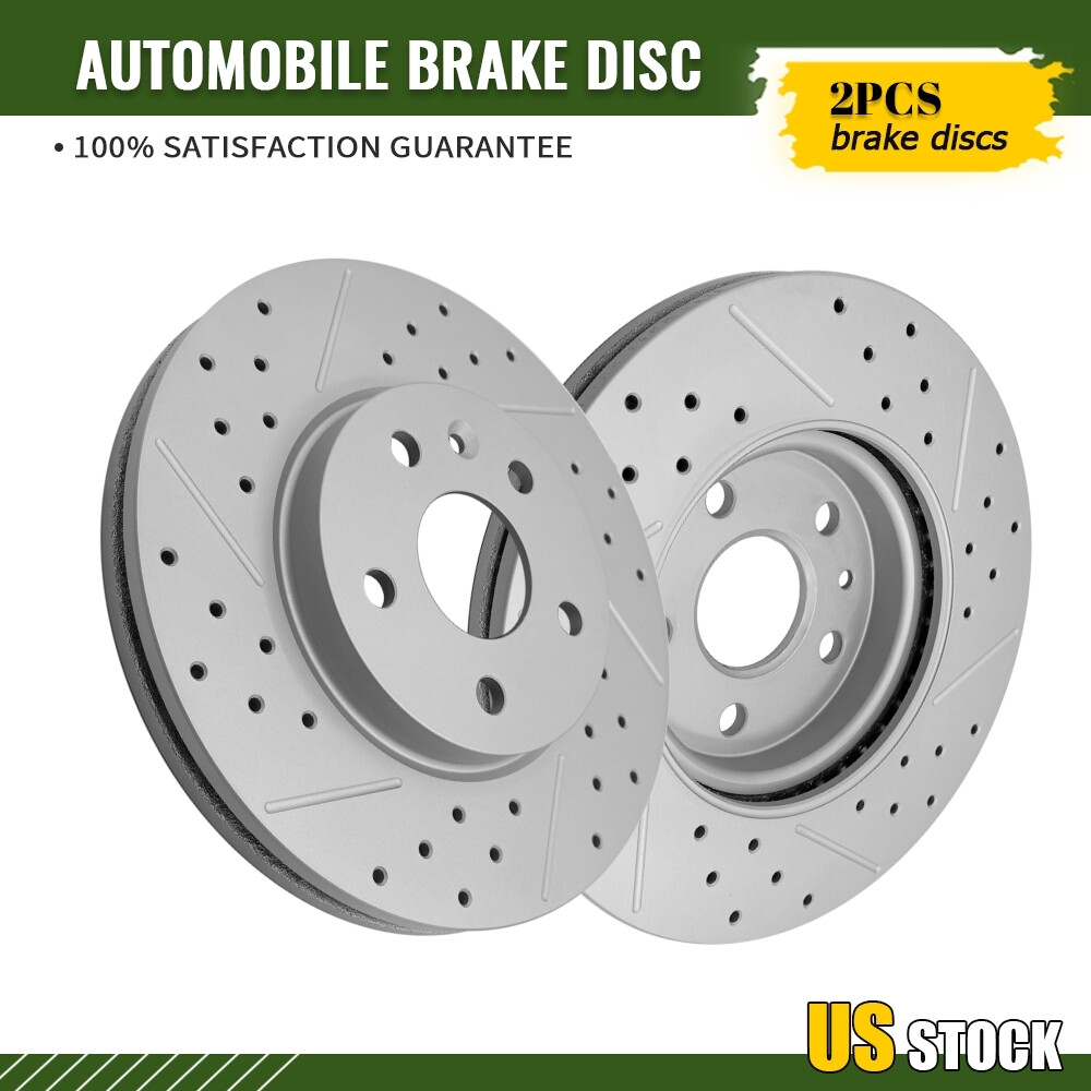 276mm Front Brake Disc Rotors For Chevrolet Cruze Sonic Volt Bolt EV EUV