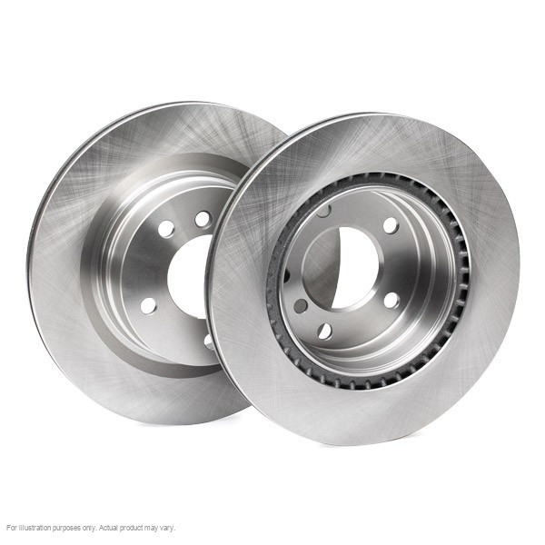 2x APEC Rear Brake Discs Fits BMW 1 Sports Hatch (F21) 147kW/200HP/1995cc