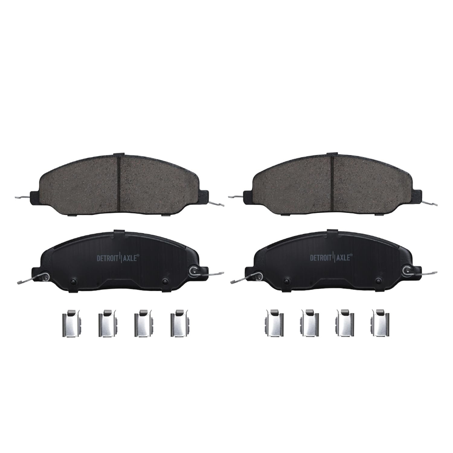 Front and Rear Drilled Disc Rotors Brake Pads for 2005 – 2010 Ford Mustang 4.6L