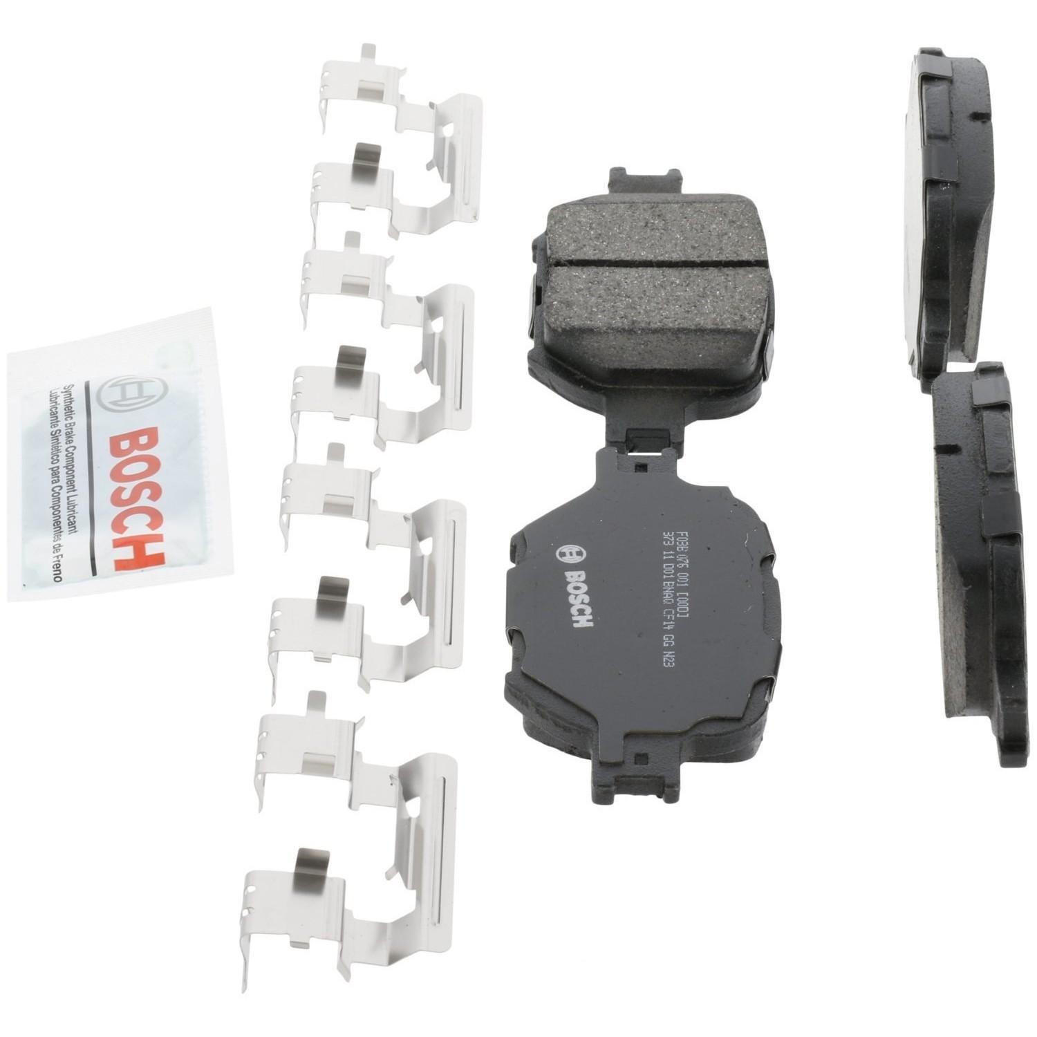 Bosch OEM Front Ceramic Brake Pads Kit For 2005-2010 Scion tC 10 Year Warranty