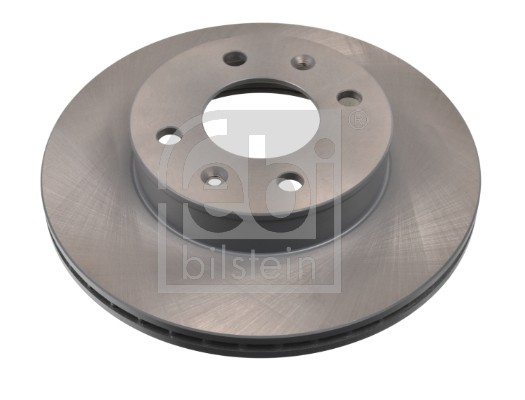 2x Febi 31552 Front Brake Discs Pair 241mm Vented Fits Hyundai Kia I10