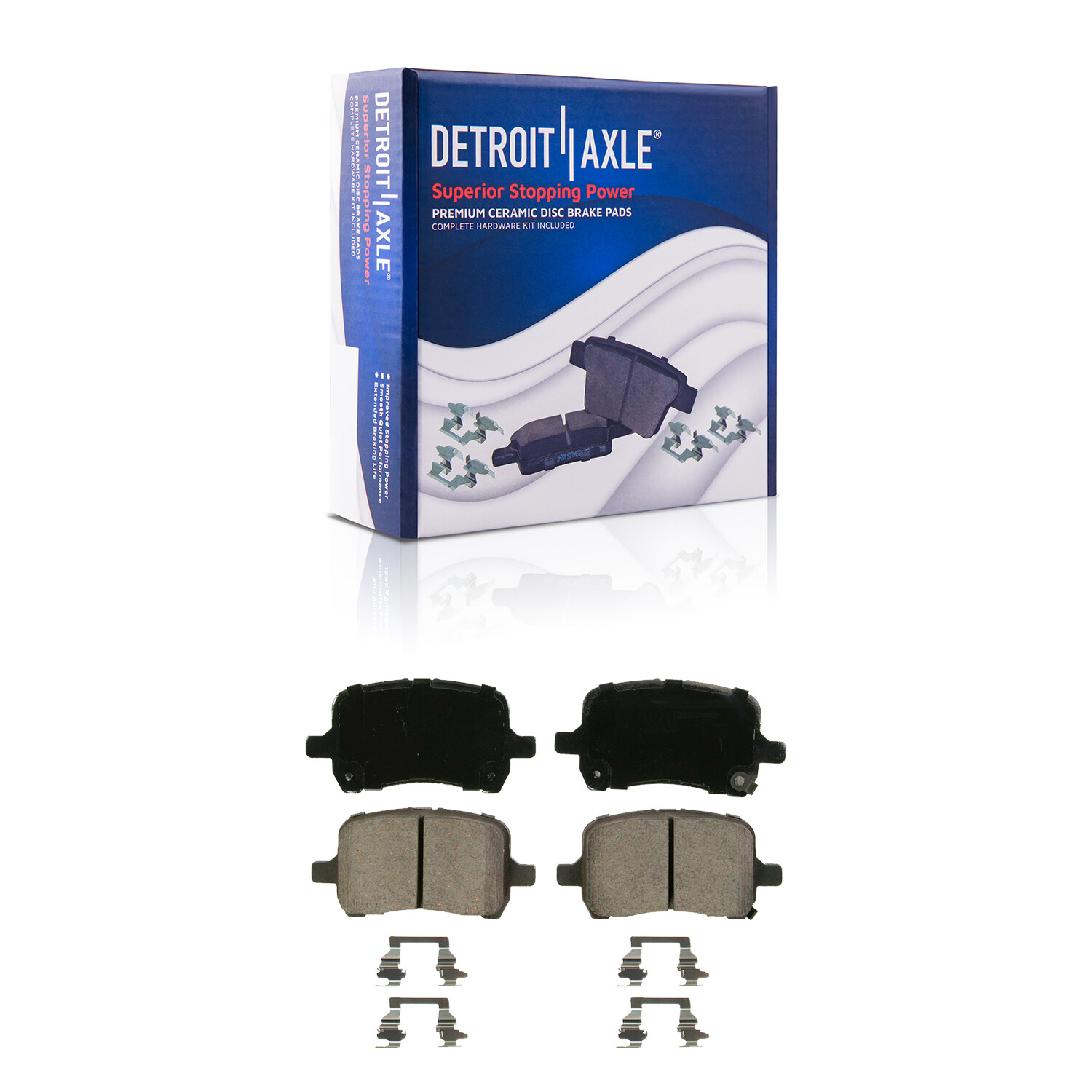 Front Rotors Ceramic Brake Pads Kit for Malibu Cobalt HHR G5 G6 Ion Redline