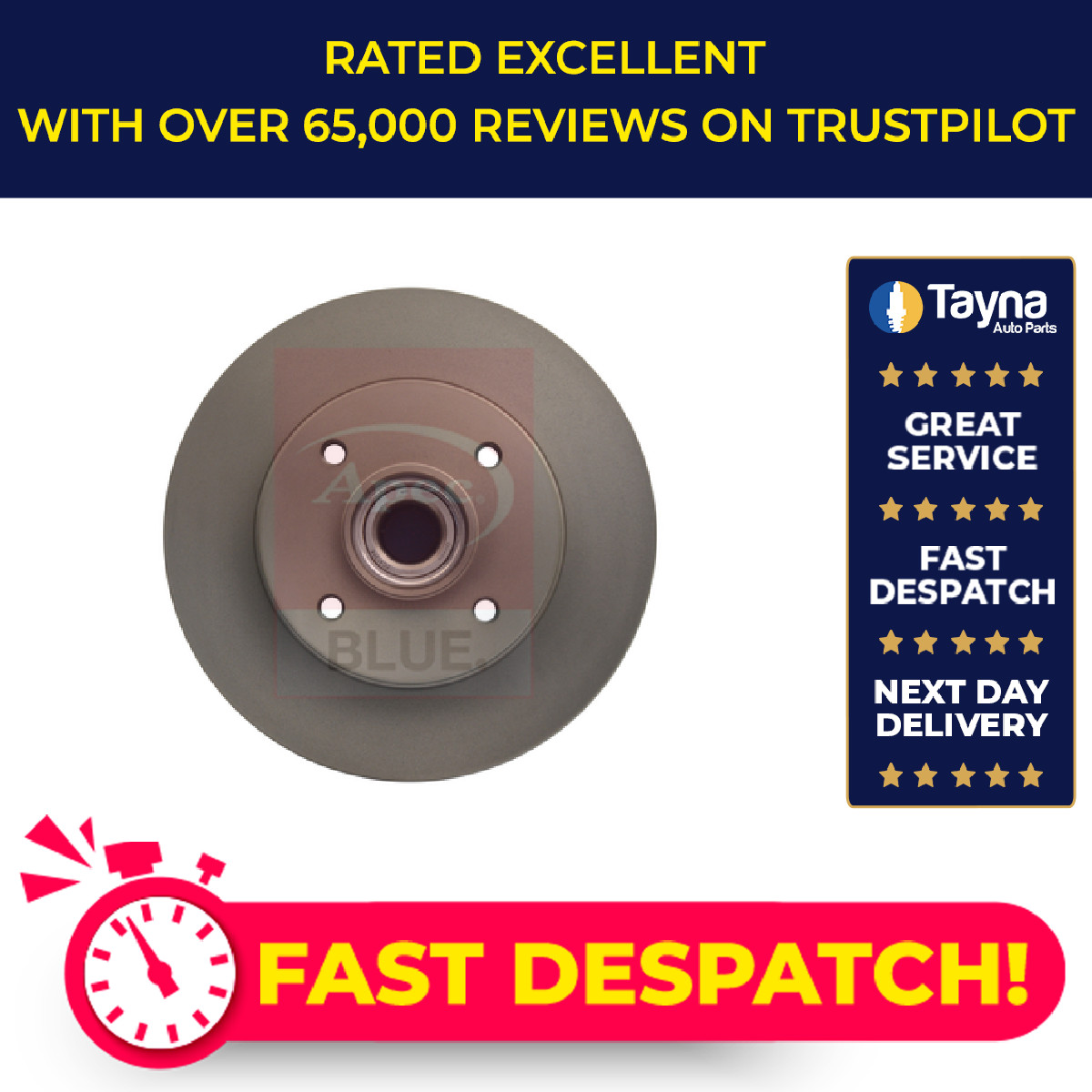 2x Brake Discs Pair Solid fits PEUGEOT 308 CC, Mk1 1.6 Rear 07 to 14 249mm Set