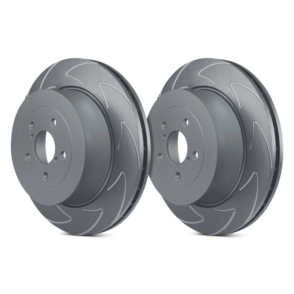 For Chevy Cobalt 05-10 Brake Rotors EBC Blade Sport High Carbon Slotted 1-Piece