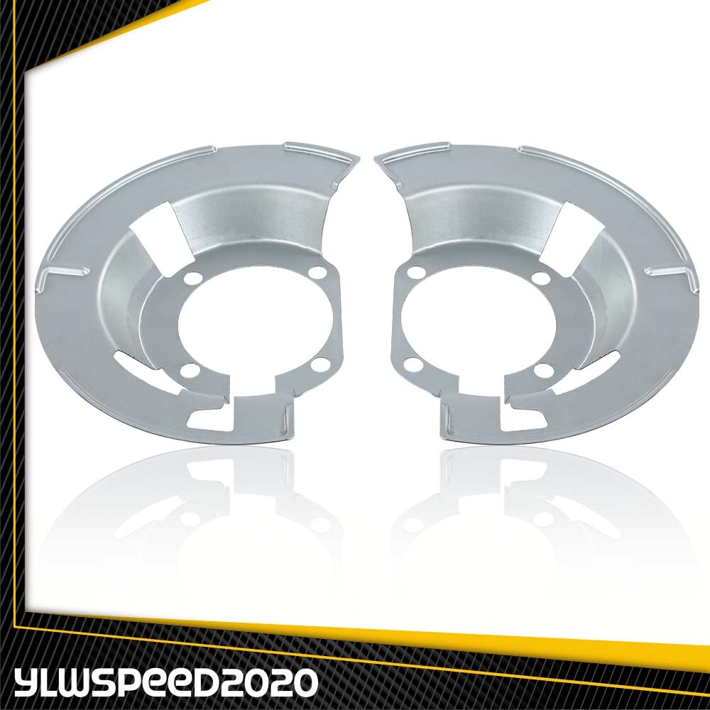 Fit For 00-02 Dodge Ram 2500 3500 New FRONT BRAKE DUST SHIELD LEFT & RIGHT SIDE