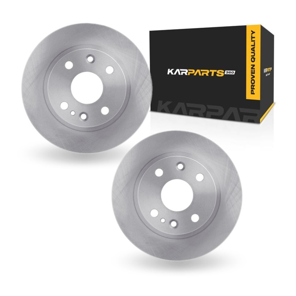 For Mazda Miata 1990-1993 Disc Brake Rotors | Rear | Set Of 2 Cast Iron Material