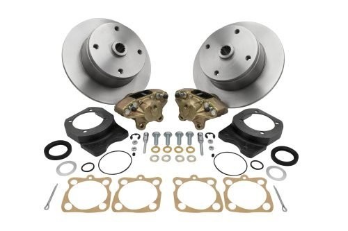 EMPI Bug/Ghia 58-67 Rear Disc Brake Kit, 4×130 Lug Pattern, 22-2862-F