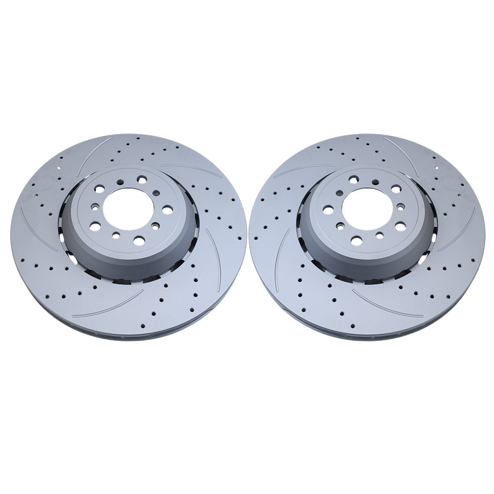 For BMW F80 F87 F82 Pair Set of 2 Front 380mm Brake Disc Rotors US