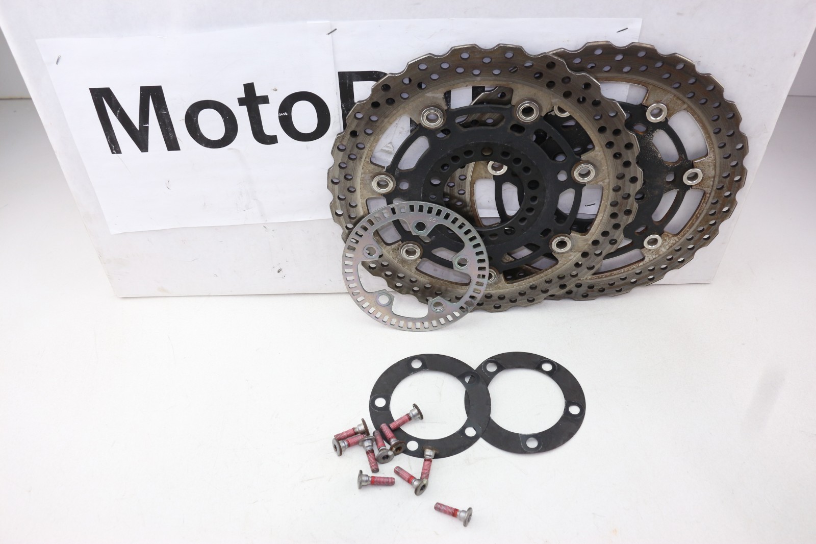2013 – 2016 Kawasaki Z800 Z 800 Oem Front brake rotors Brake discs w/ abs ring