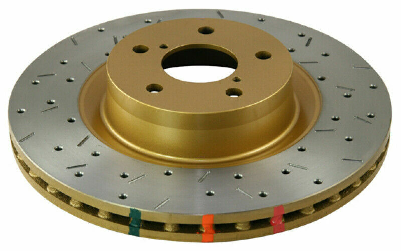 08-15 MITSUBISHI EVO X DBA REAR DRILLED SLOTTED BRAKE ROTOR – SOLD INDIVIDUALLY
