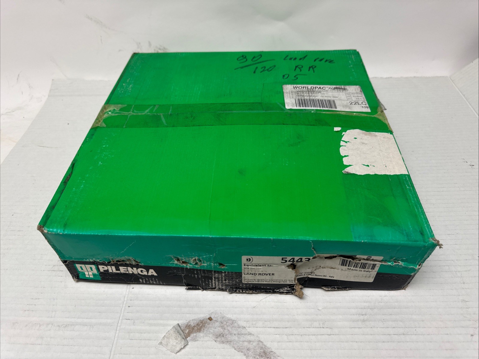 QP Pilenga Brake Disc #5443 Equivalent To SDB 000211 Land Rover, Made In Italy