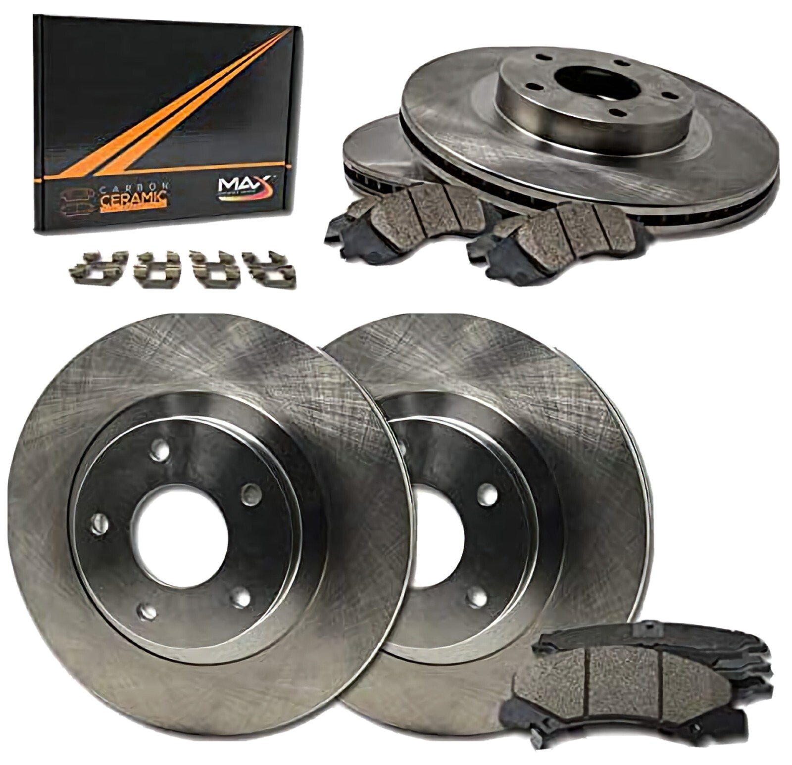 2016 Toyota Highlander Front & Rear Brake Kit