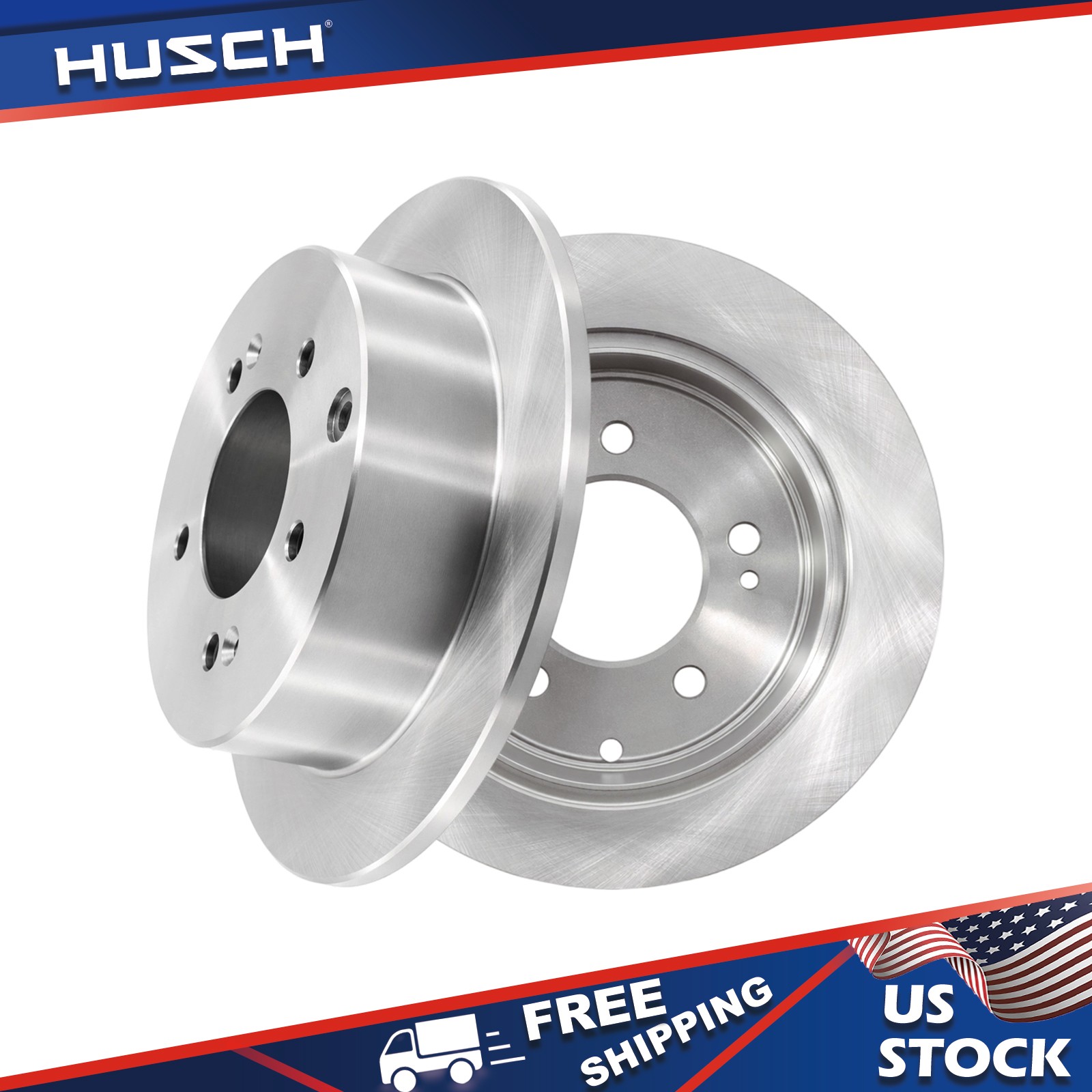10.31” 262mm Rear Disc Brake Rotors for 2010 – 2013 Kia Forte Forte5 Koup Soul