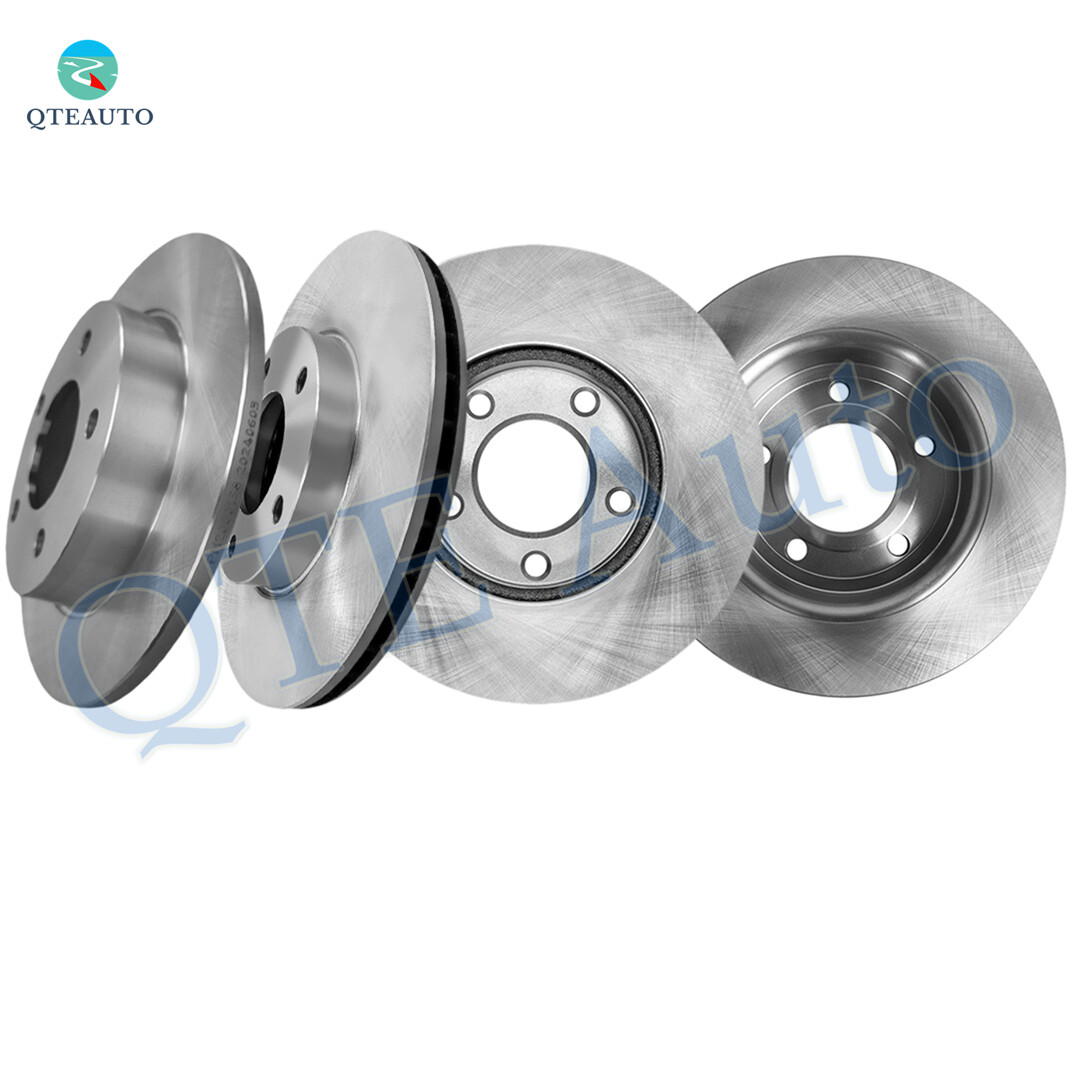 Set of 4 Front 278mm-Rear 265mm Brake Disc Rotors For 2004-2013 Mazda 3 i