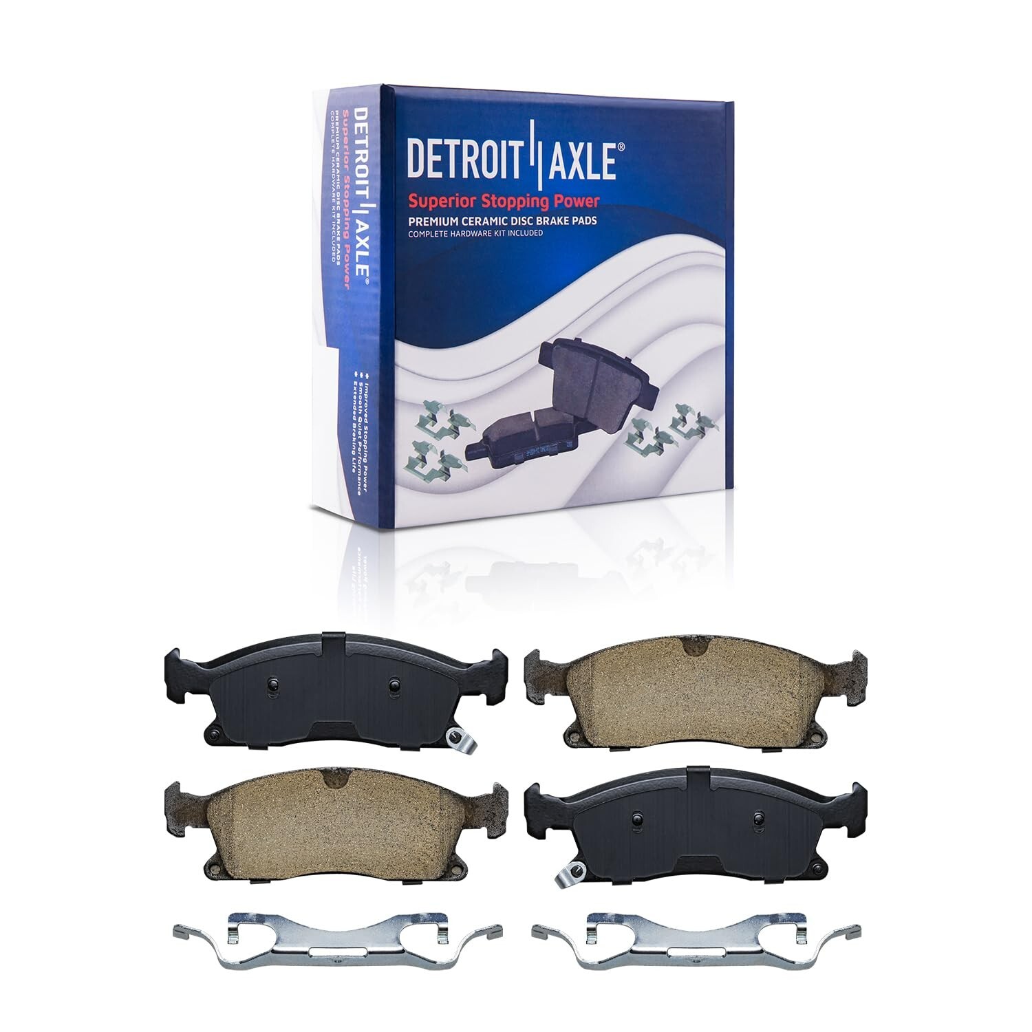 350mm Front & Rear Drilled Rotor Brake Pad for 2017-20 Grand Cherokee HD V8 5.7L