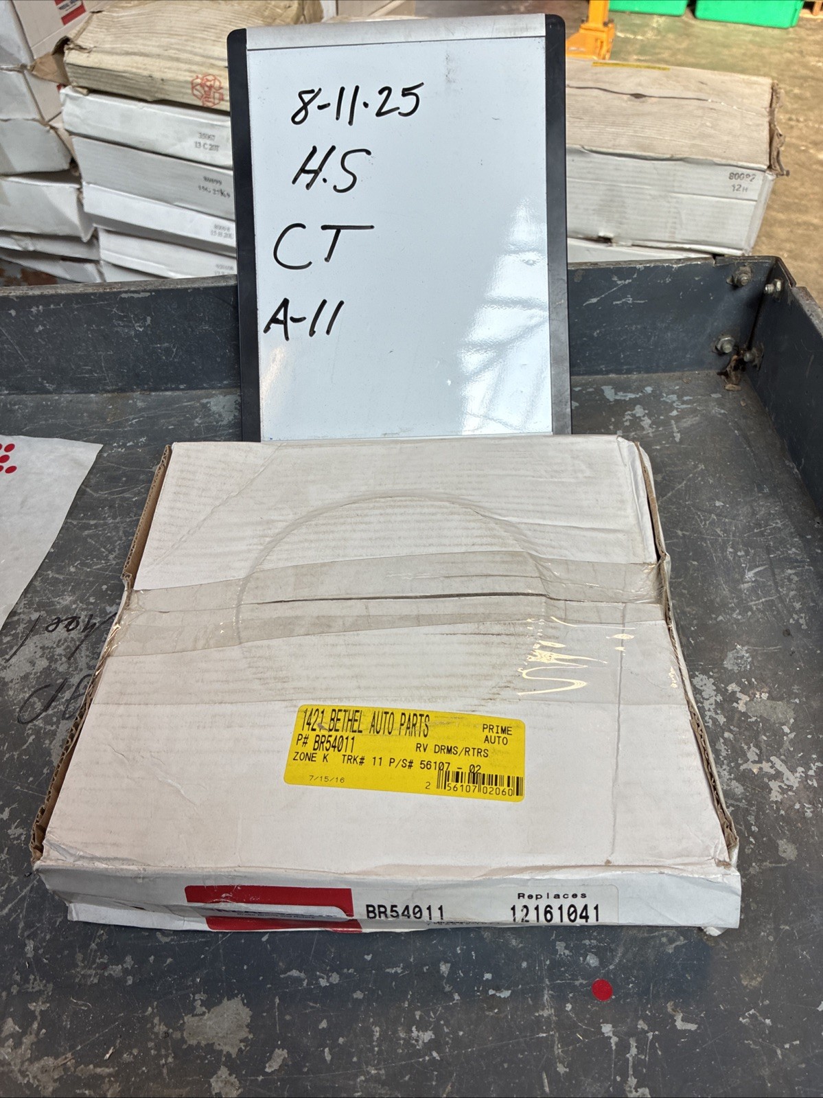 Real Value Rotor BR54011 Front Brake Rot