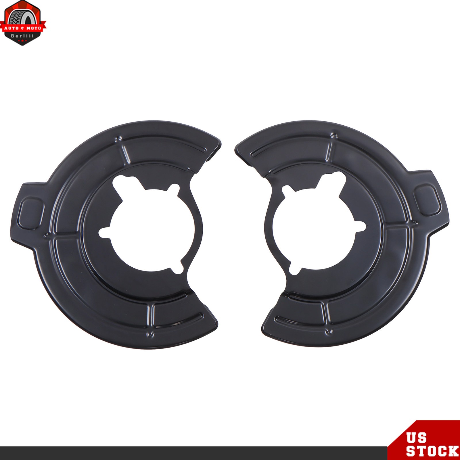 Left & Right Side Brake Dust Shield For Jeep Wrangler 2007-2017 Wrangler Jk 2018